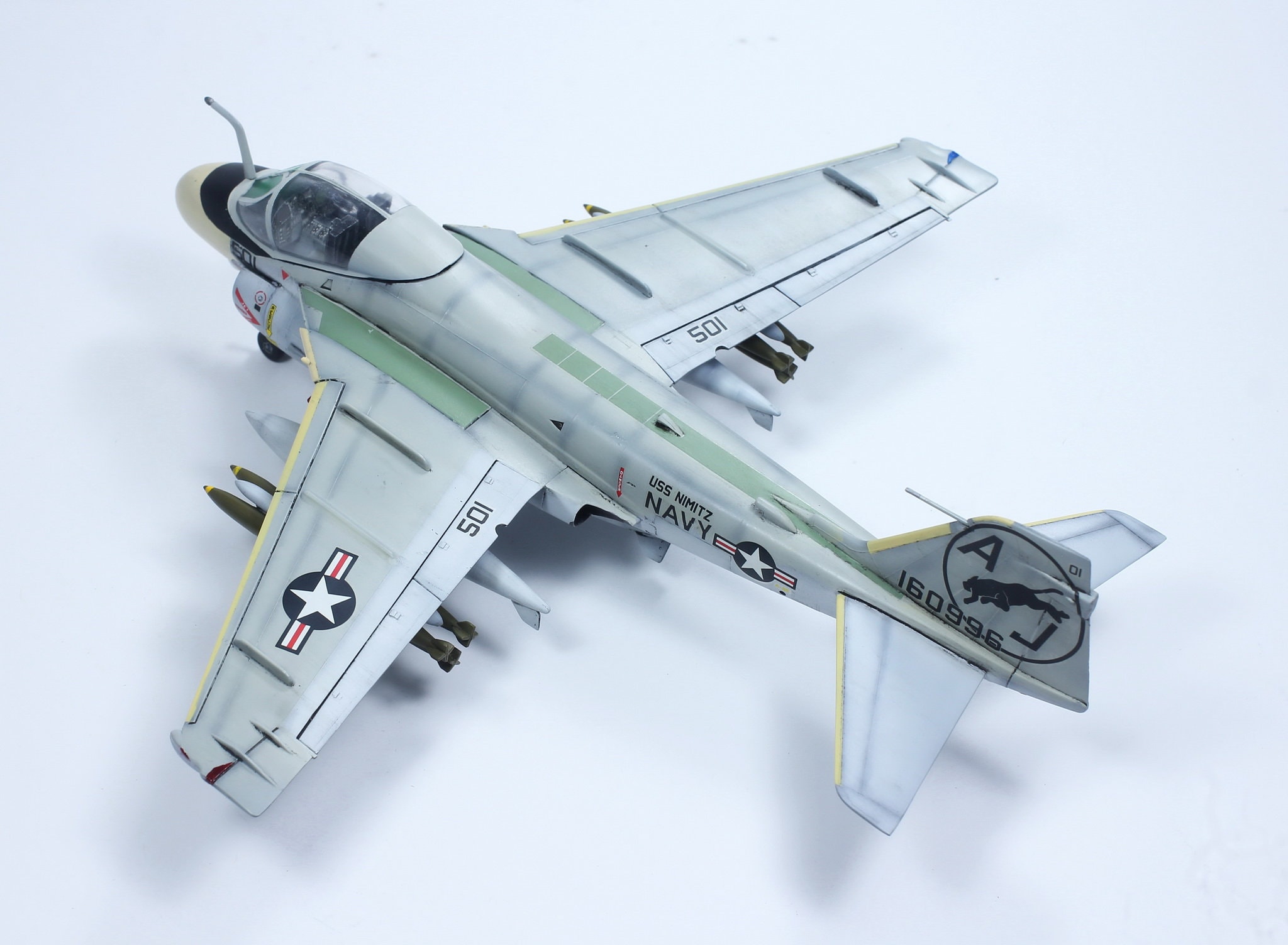 1/72 A-6E イントルーダー VA-35 ブラックパンサーズ Pre-Order) US Navy A-6E Intruder VA-35 Black Panthers 1:72