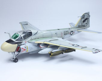 アメリカ海軍 A-6E イントルーダー VA-35 ブラックパンサー 1:72 プロ