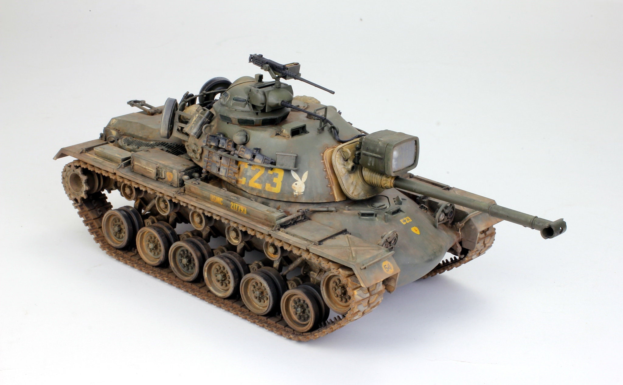 US Army M48A3 Patton Vietnam War 1:35 (built and Painted by