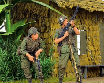 Soldat d'infanterie américain de la Seconde Guerre mondiale 3 modèle 3D $149 - .max .obj .lwo