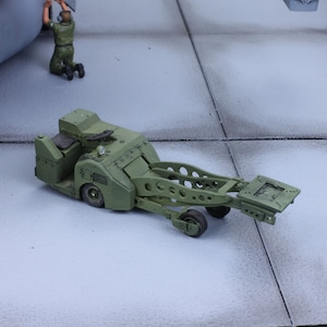 Pro Designed USAF Bomb Lift Truck MJ-1 in Air Base 1:48 (gebaut und bemalt in Profi-Können)