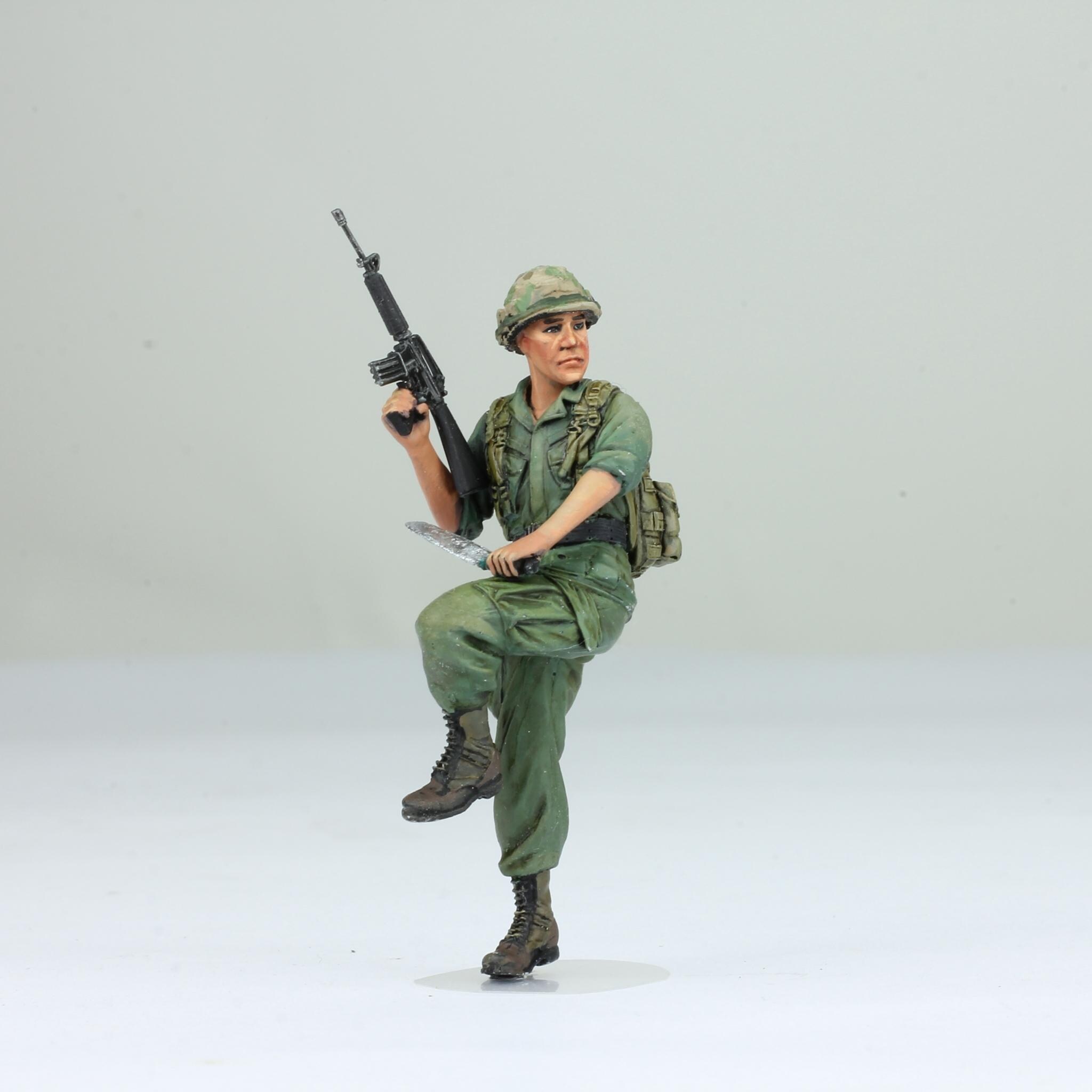 ProPainted 1:35 フィギュア ジャングルのアメリカ兵 ベトナム戦争