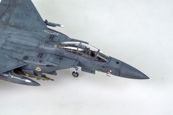 ハンドメイド USAF F-15E イーグルモデル: 1/72 スケール、プロ仕様
