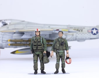 Pro-painted Set 09 1:48 Figures US Navy Aircraft Carrier Crews +