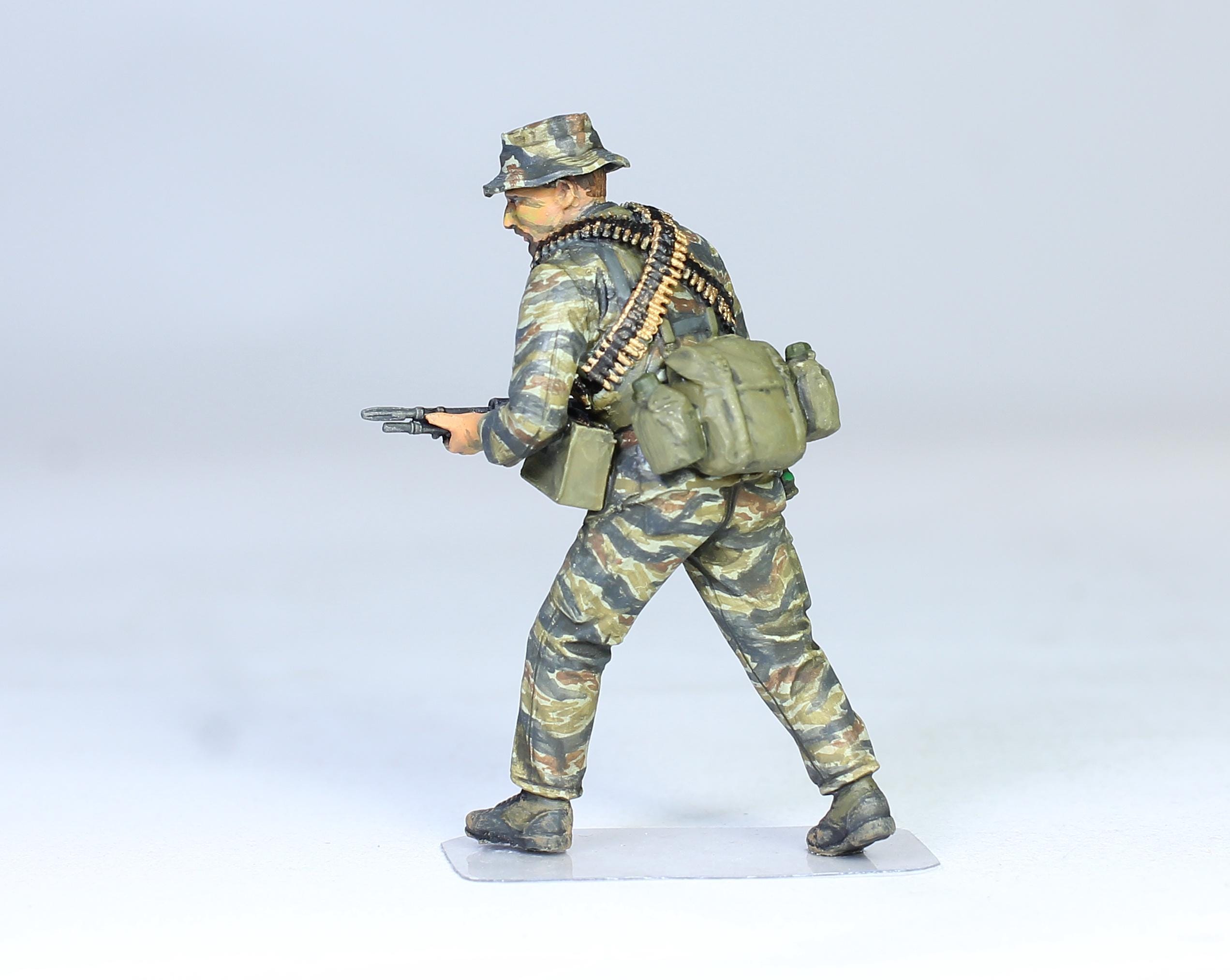 ミリタリー NAVY SEAL SPECIAL Painted Figure US Navy Seal Special Force in Vietnam War 1
