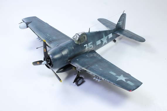 アメリカ海軍 グラマン F6F-5N ヘルキャット 第二次世界大戦 1/48