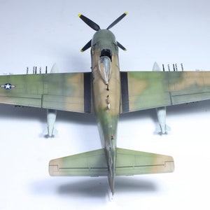 USAF A-1J Skyraider Vietnam war 1:72 Pro Built Model Built and painted by Professional skills image 8