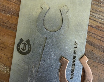 Horseshoe Pancake Die 1.5"