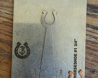Horseshoe Pancake Die 3/4"
