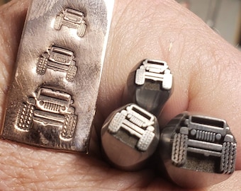 Stempel Geländewagen #1 Breitreifen - Metall