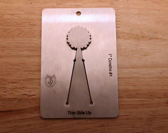 1 inch Concho Pancake Die #1