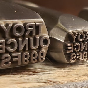 Hallmark Metal Stamp- Troy Ounce 999FS