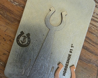 Horseshoe Pancake Die 1"