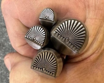 Galisteo -floral/bloom Metal Stamp