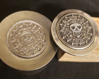 Impression Die - "Skull Dial" P.O.C. Coin Small