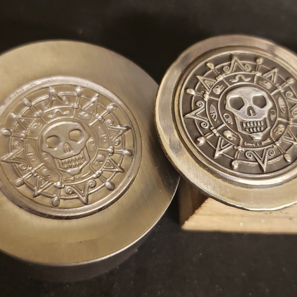 Impression Die - "Skull Dial" P.O.C. Coin Small