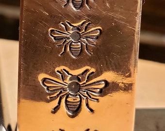 Bee- Metal Stamp