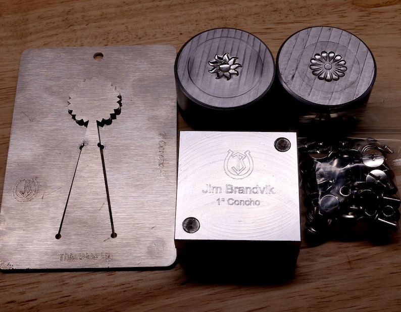 1 Inch Concho Making Kit - Etsy