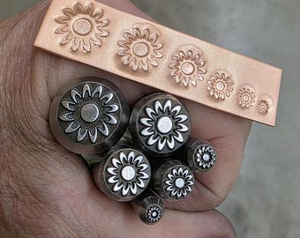 Wildflower#1 Metal Stamp Flower Design