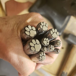 Dog Paws- Metal Stamps