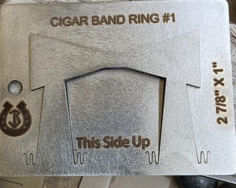 Cigar Band Ring Pancake Dies #1 & #2