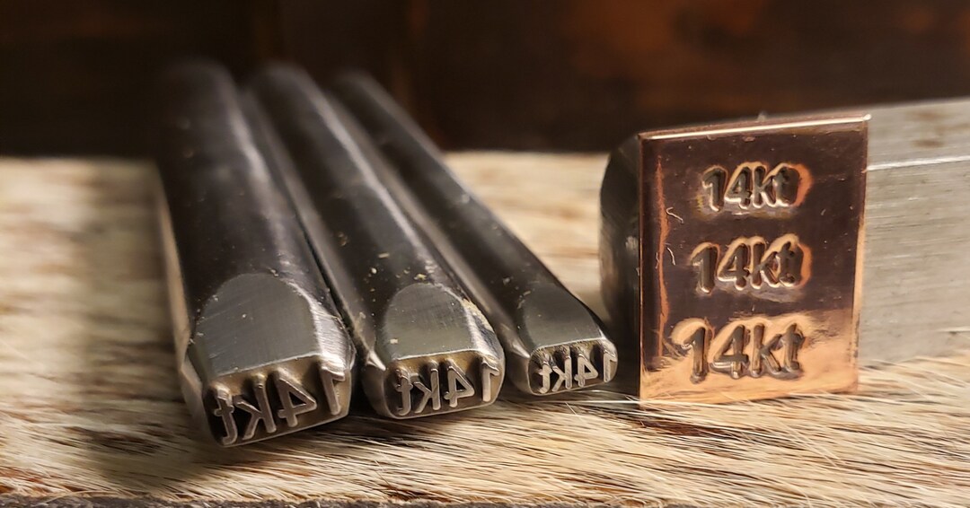 Hallmark Metal Stamp-14kt - Etsy