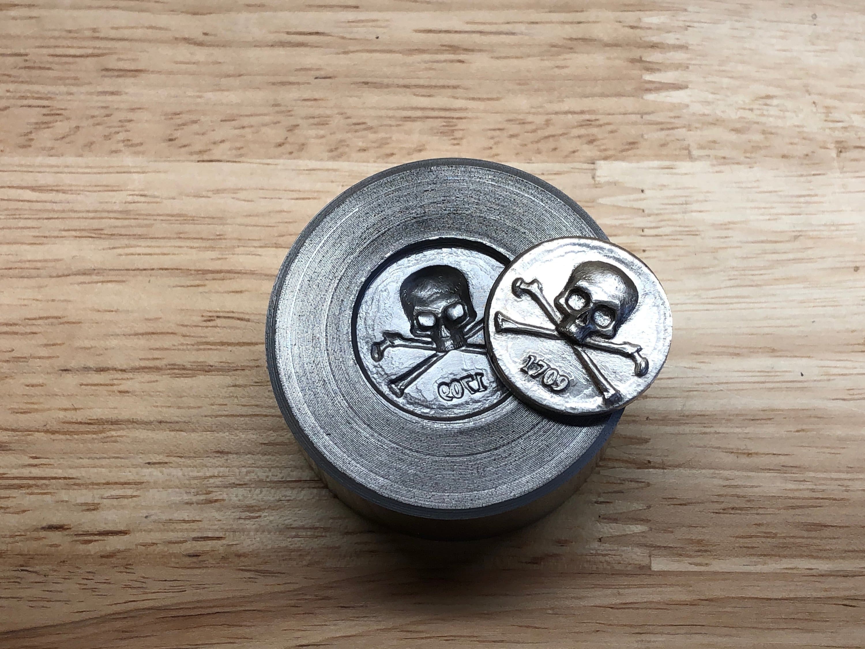 Impression Die - Pirate Coin