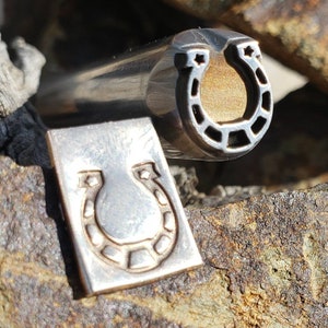 Lucky Star Horseshoe Stamp