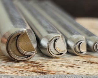 Metal Stamp-Crescent Moon Outline