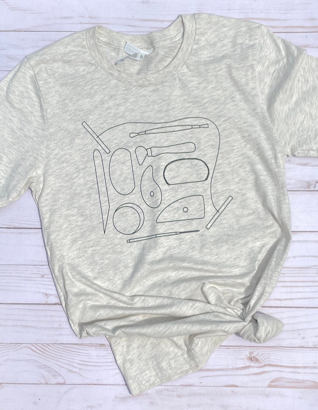 Clay Tools Art Shirt Ceramics Tshirt Ceramics Tools - Etsy