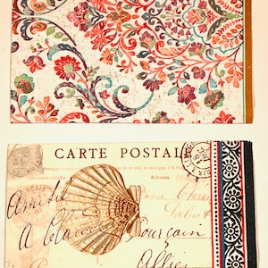 Paper Napkins "Carte Postale Shells’ - set of 2.