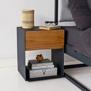 ARBOR bedside table with drawer