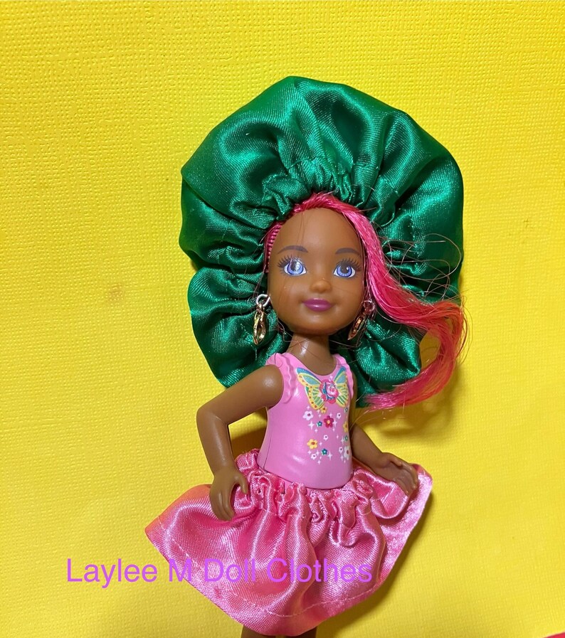 Doll Clothes Little Doll Bonnets by Laylee M Doll Clothes Free shipping in USA image 5