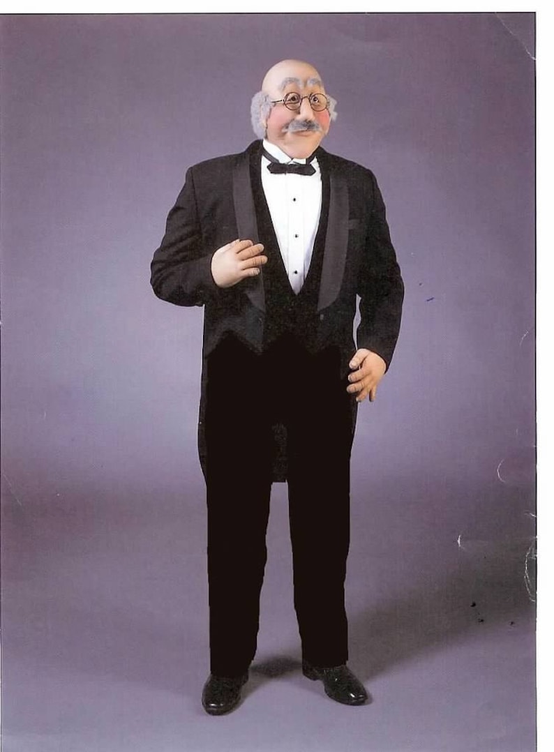 Alfred the Butler Couple Art Soft Sculpture Life Size Sized Etsy