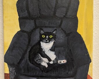 Custom Cat Painting