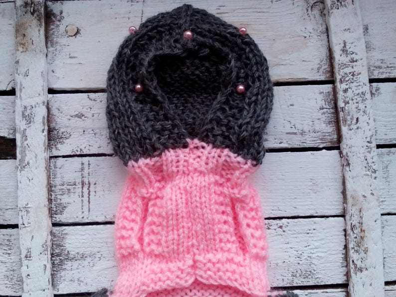 Rose Pink Gray Dog Cat Dress xxxs XXS xs S m L xl XXL Dog Coat Knit Petwear Dog Rabbit Guinea Pig Roar Knit Pet Apparel Chihuahua