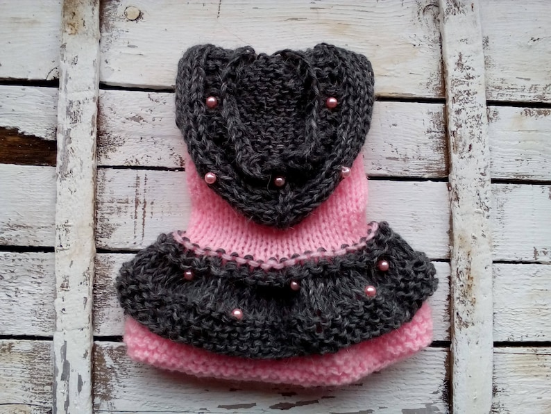 Rose Pink Gray Dog Cat Dress xxxs XXS xs S m L xl XXL Dog Coat Knit Petwear Dog Rabbit Guinea Pig Roar Knit Pet Apparel Chihuahua