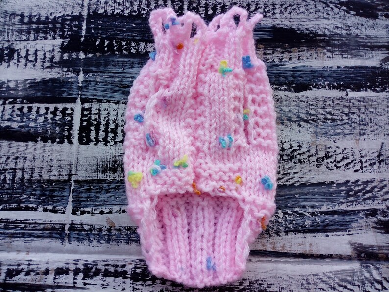 XXS xs s m l xl XXL Rose Pink Dog Sweater Clothing for Dog Etsy