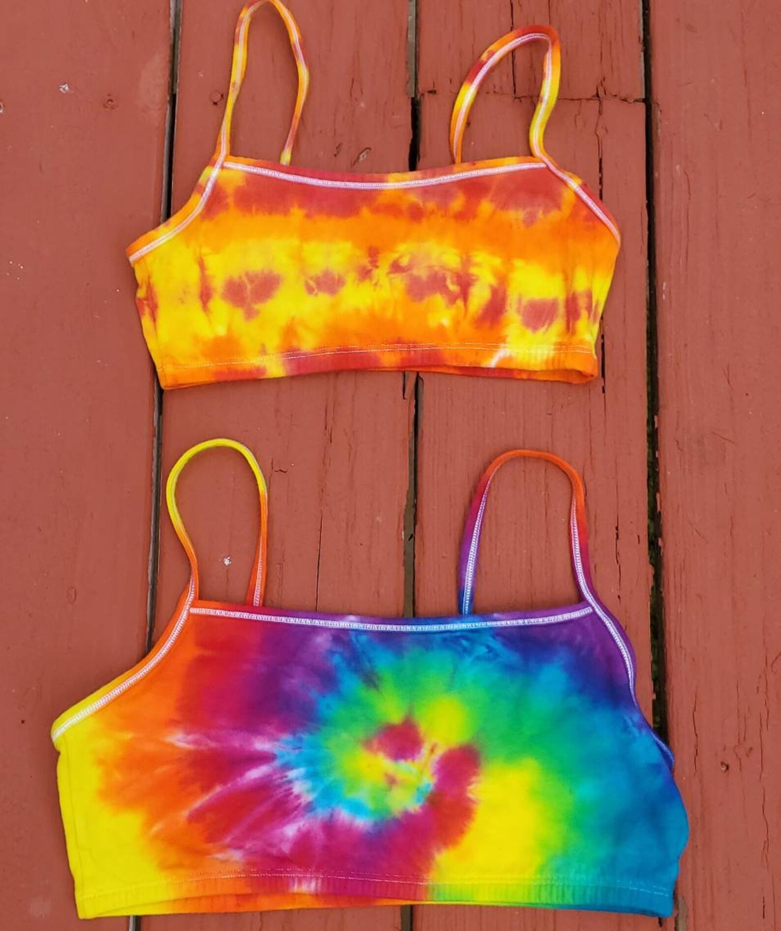 Sports Bra Tie Dye Sports Bra Multicolored Sports Bra Etsy