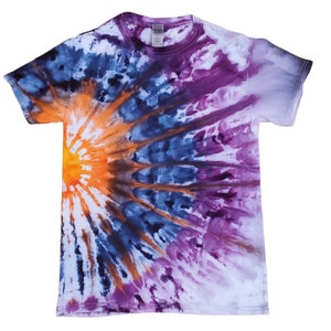 Small Tie Dye Tshirt - Ice Dye - Small Tie Dye - Boho Clothing