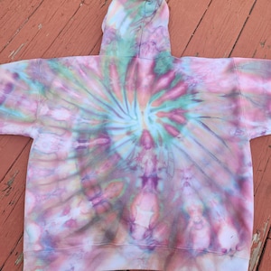 Tie Dye Hoodie - Ice Dye Hoodie - Pullover - XL Hoodie