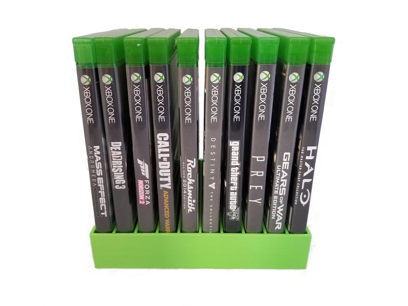 Xbox One Game Case Tray Holder Organizer Etsy