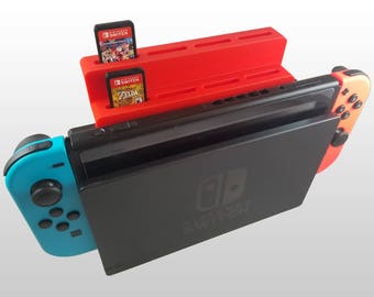 Nintendo Switch Dock Game Cartridge Holder - 8 Slot Tiered