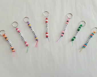 Personalised keyrings