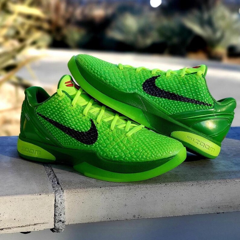 Kobe 6 Protro grinch Green Sneaker for Men and Women - Etsy