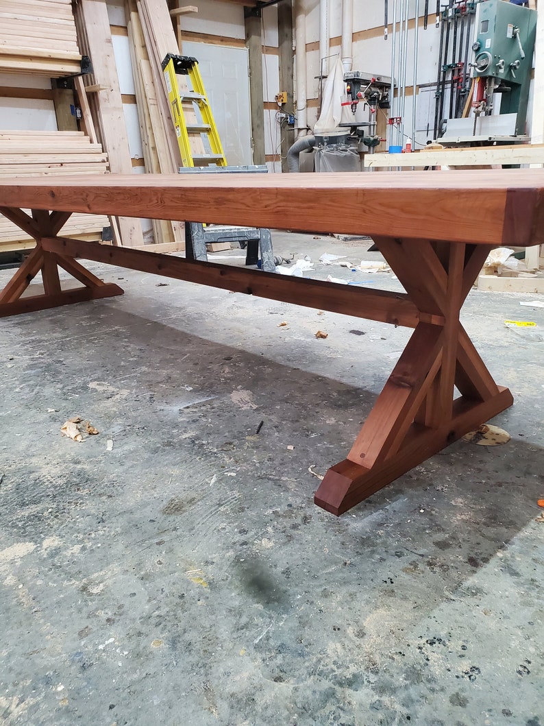 Outdoor Cedar Wrap Outdoor Dining Table Outdoor Furniture Etsy