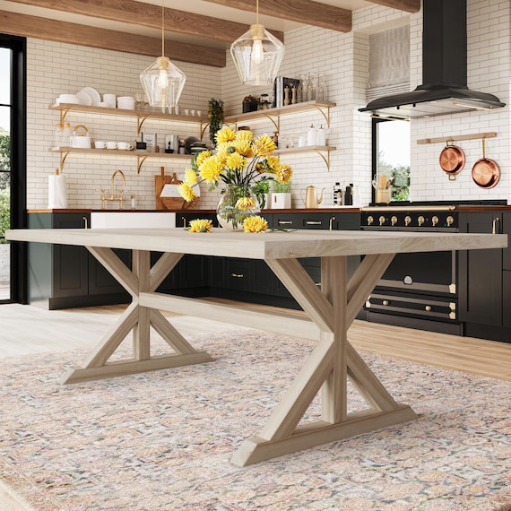 HL WOOD TABLE JERRY'S ORIGINAL ウォールナット The Western Hardwood Dining Table - Etsy