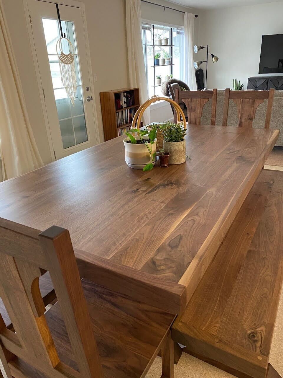 Basque honey dining table deals