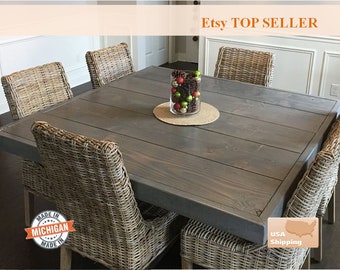 Square Dining Table For 8 Square Dining Table For 8, Square Dining Room Table Sets For 8