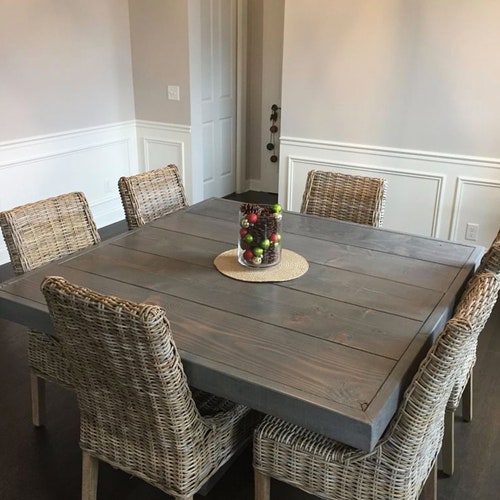 Farm House Table Dining Square Farm House Table Dining Square, Vintage Farm Tables